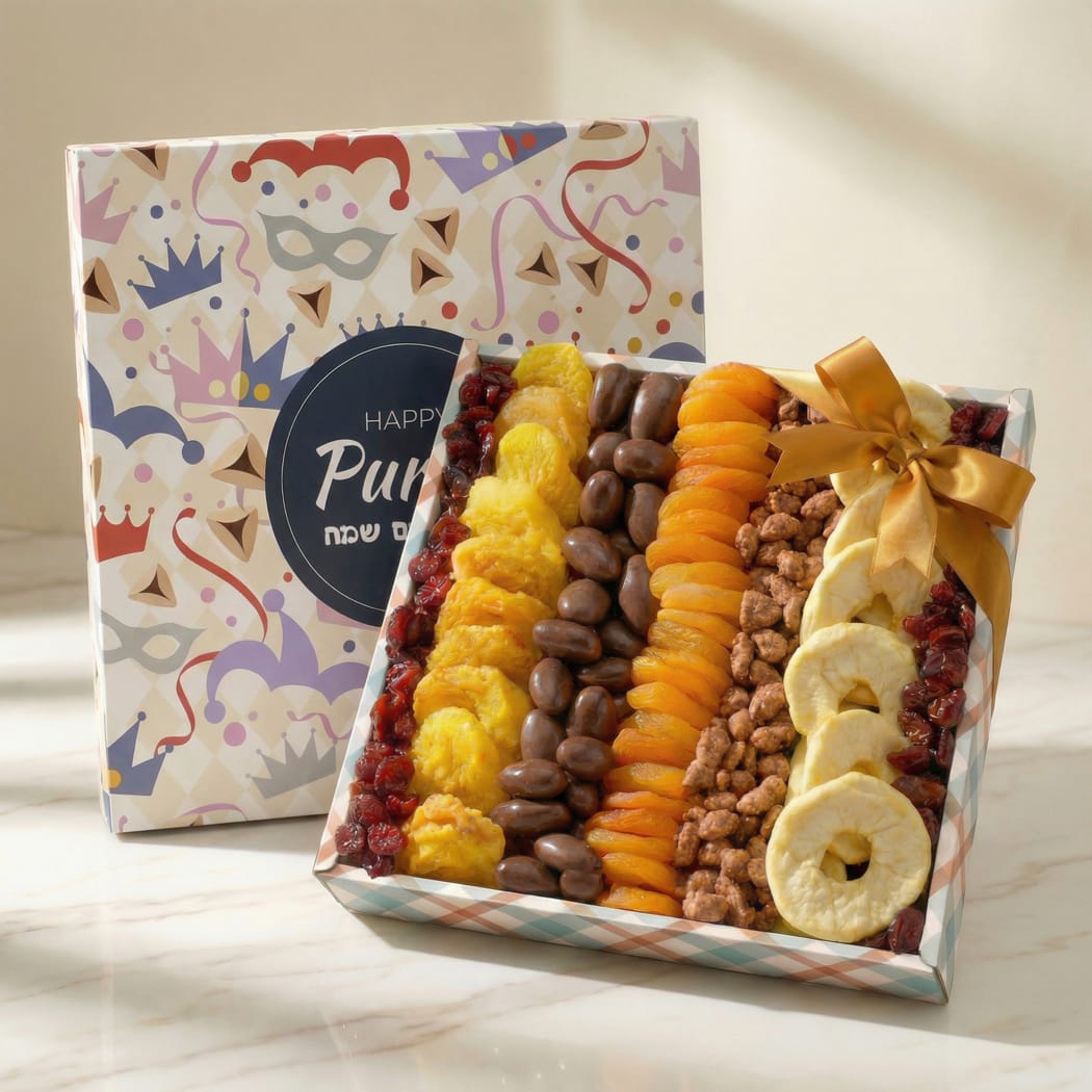 Dried Fruit and Nuts Purim Tray