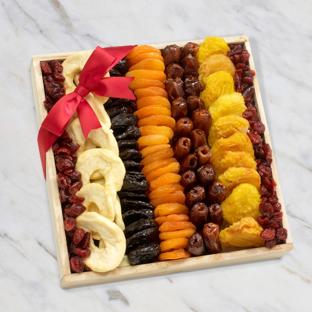 >Dried Fruit Collection Gift Tray
