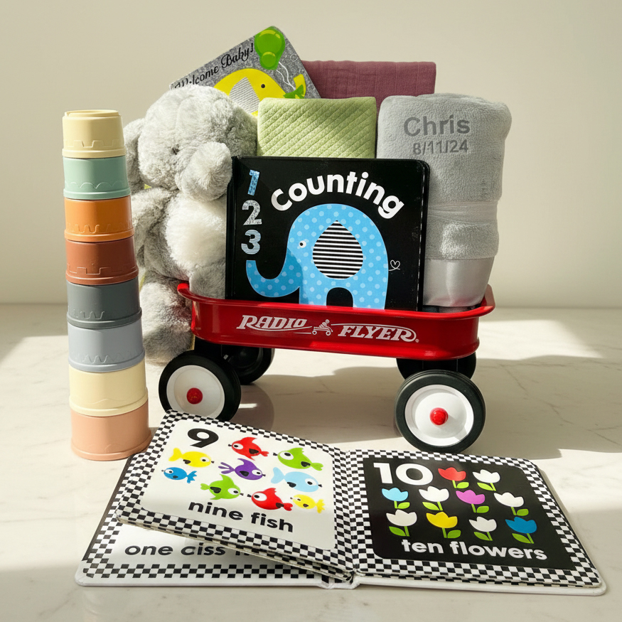 Elegant Elephant Baby Wagon