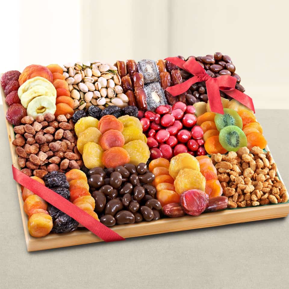 Premium Dried Fruit Tray USD Hickory Farms