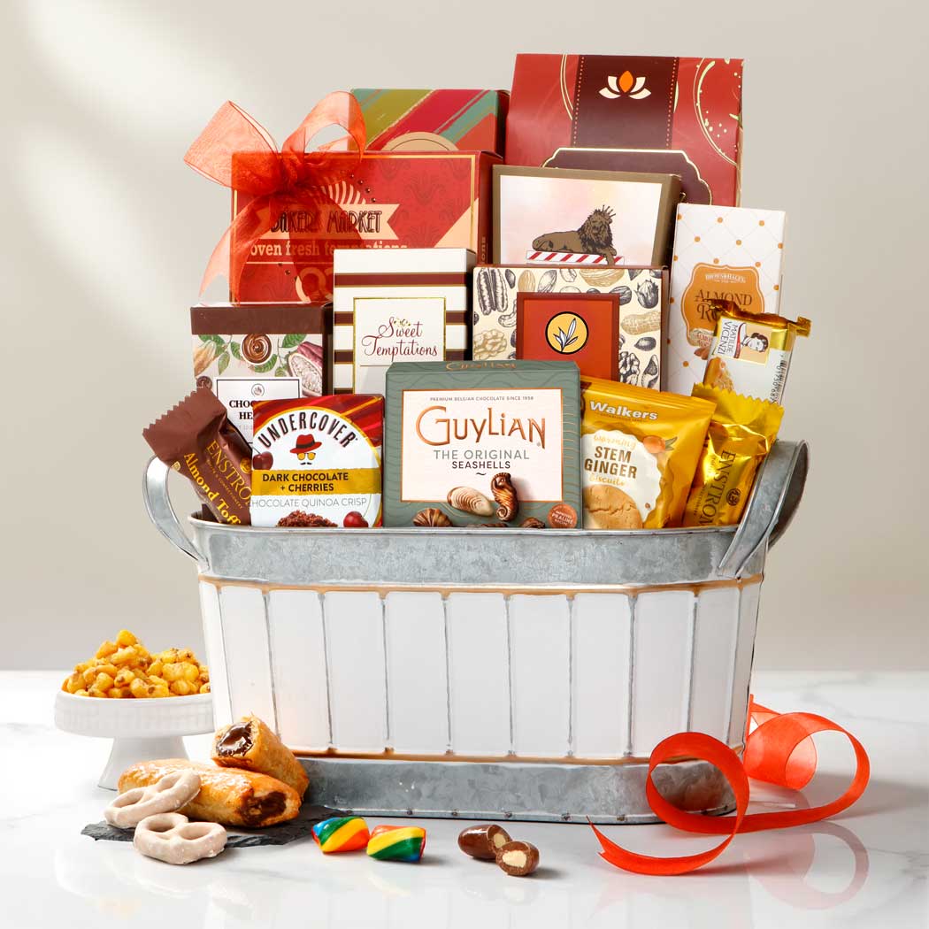Festive Delights Holiday Gift Basket
