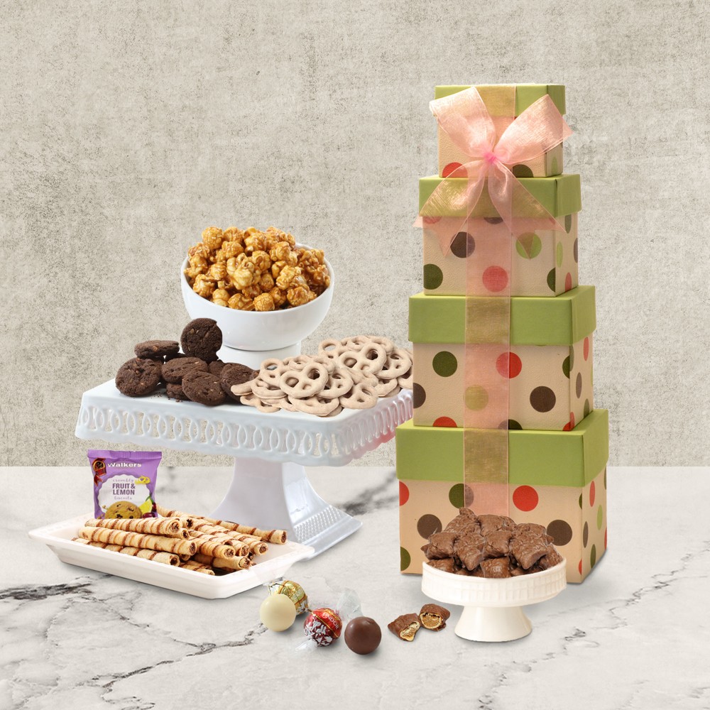 Gourmet Celebration Gift Tower