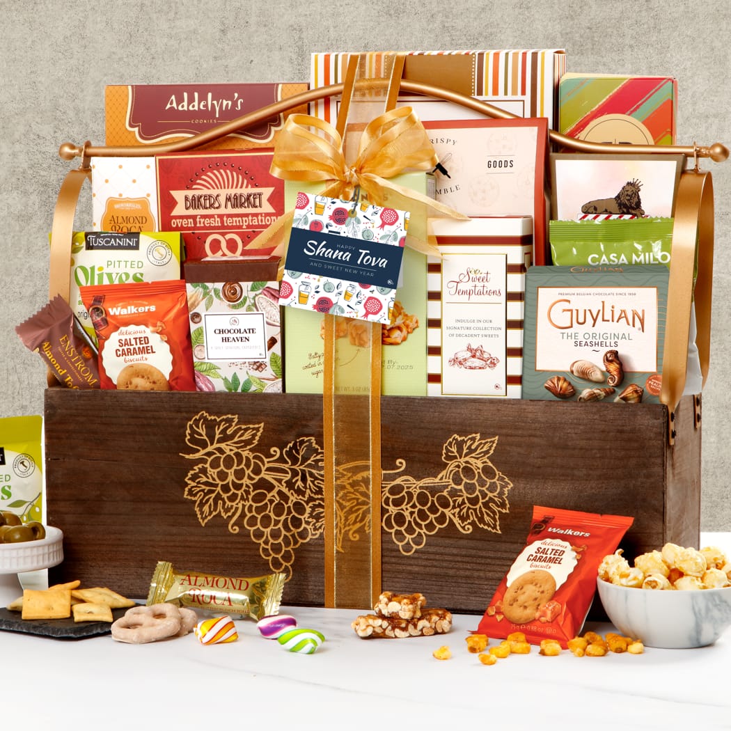 >Grand Assortment Rosh Hashana Gift Basket