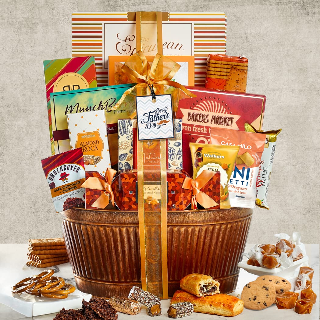 >Grand Gourmet Fathers Day Gift Basket