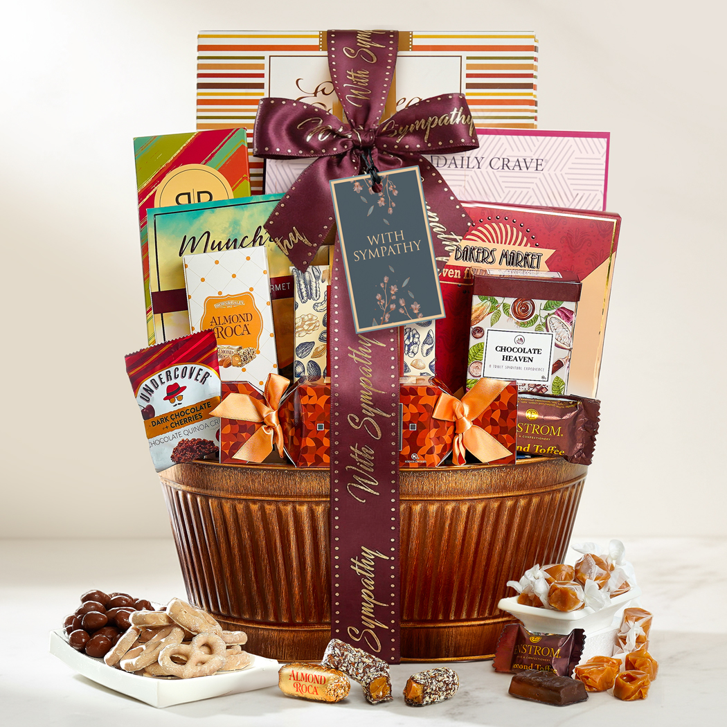 Grand Sympathy Gourmet Gift Basket