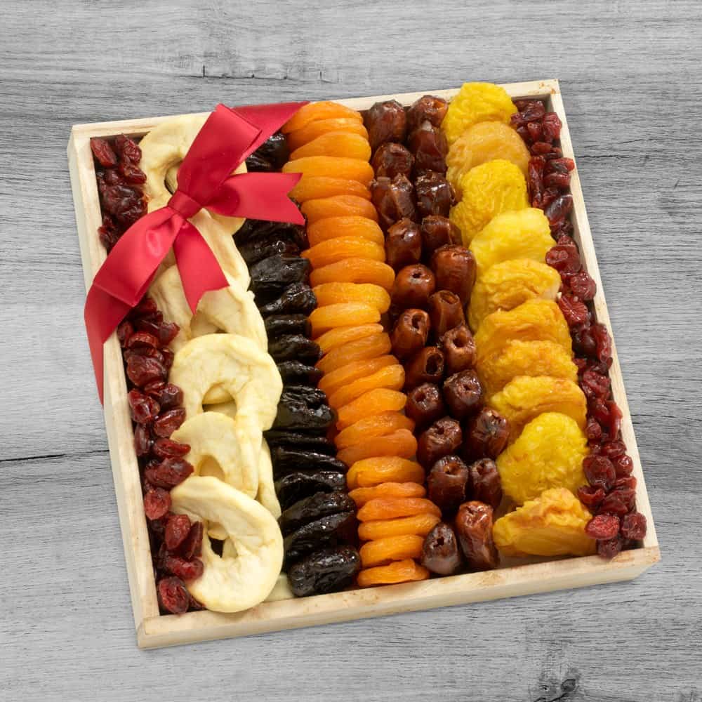 Buy our dried fruit collection gift tray at
