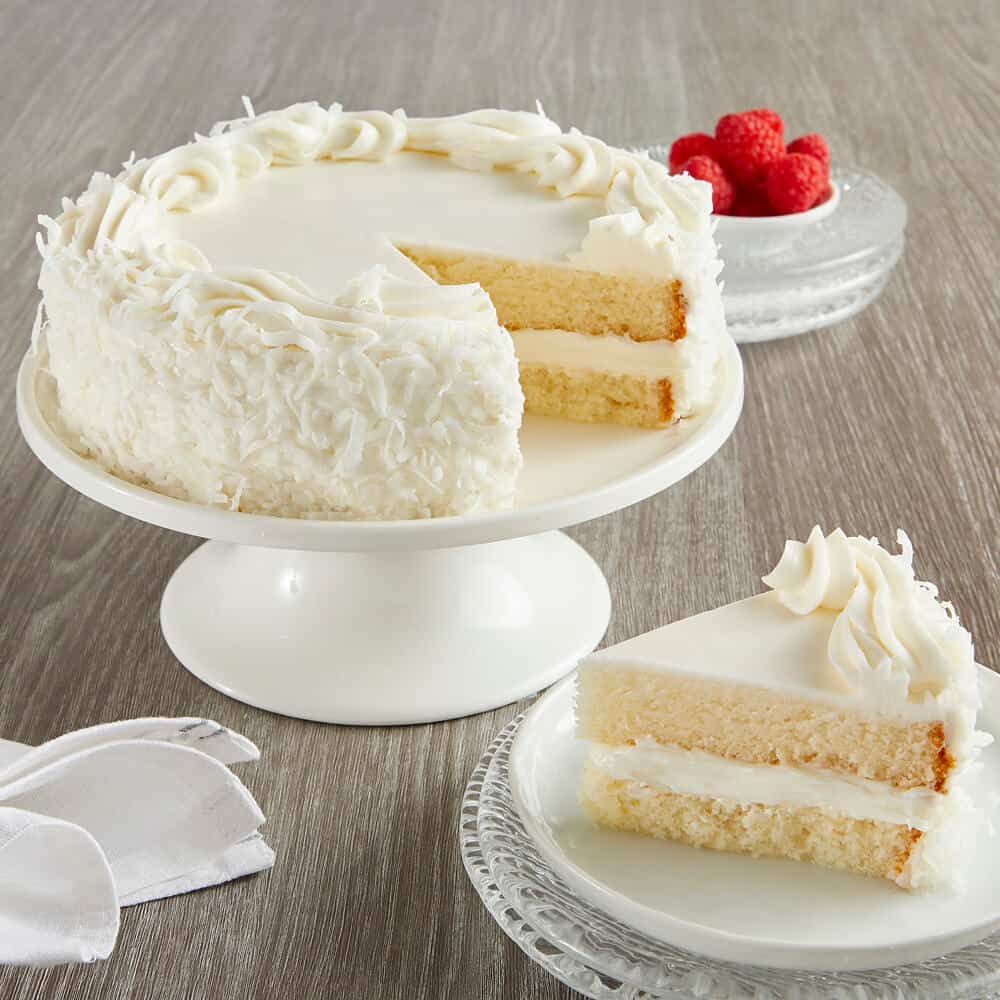 >Coconut Cream Cake