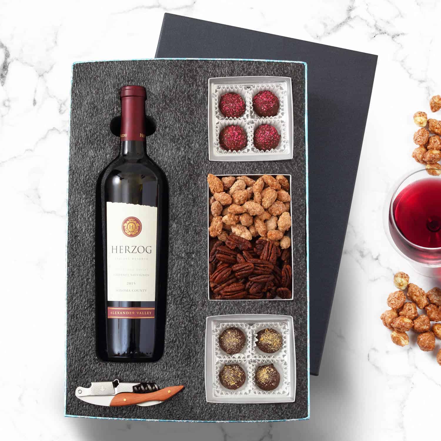 Royal Regency Wine Gift Set by BroadwayBasketeers.com