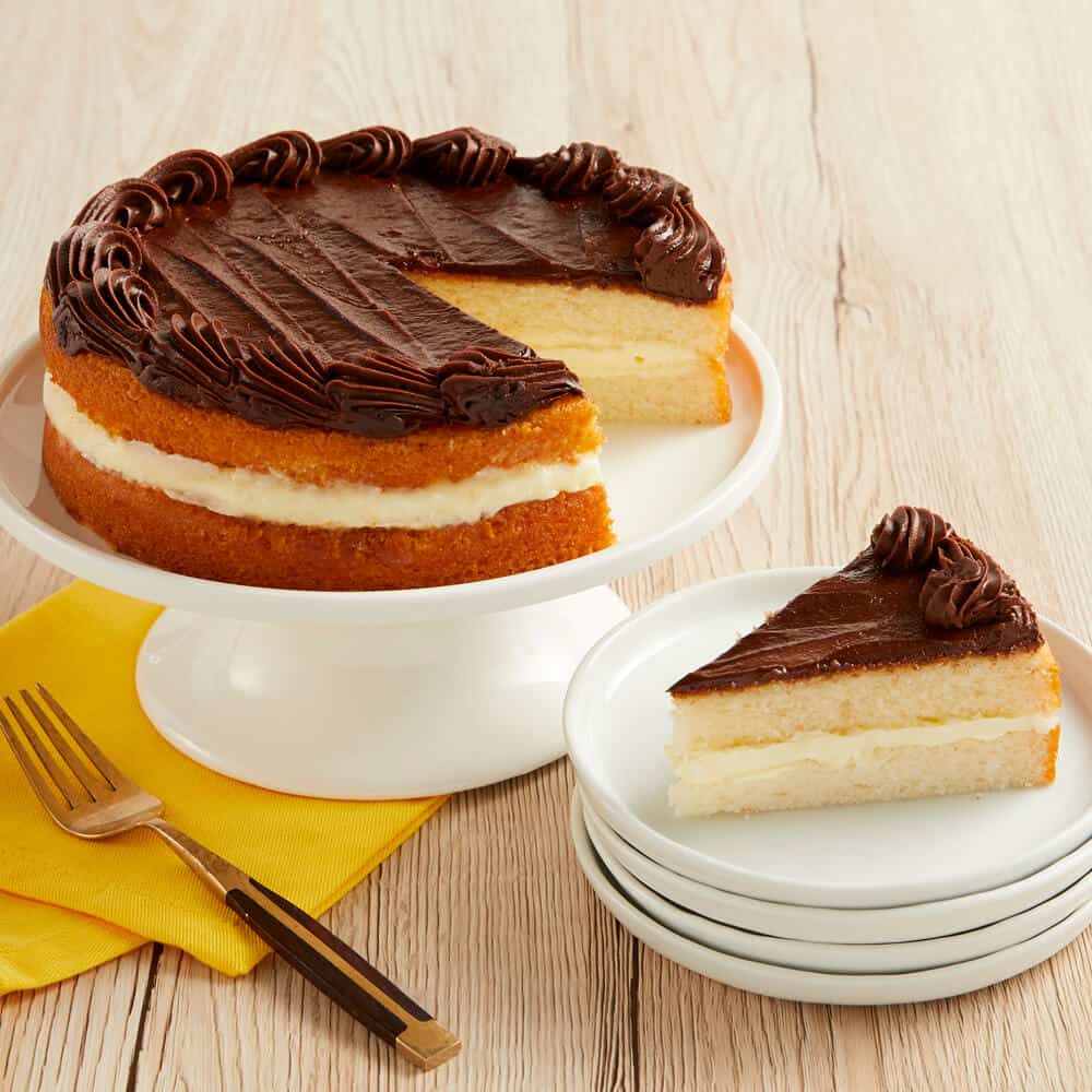 >Boston Cream Cake