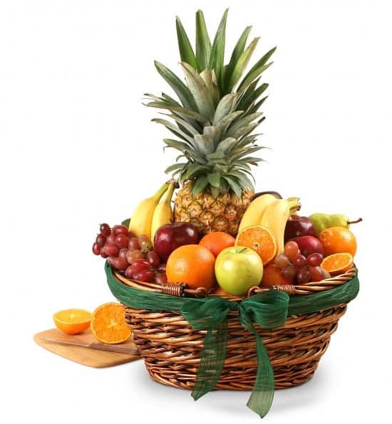 elegant fruit basket by