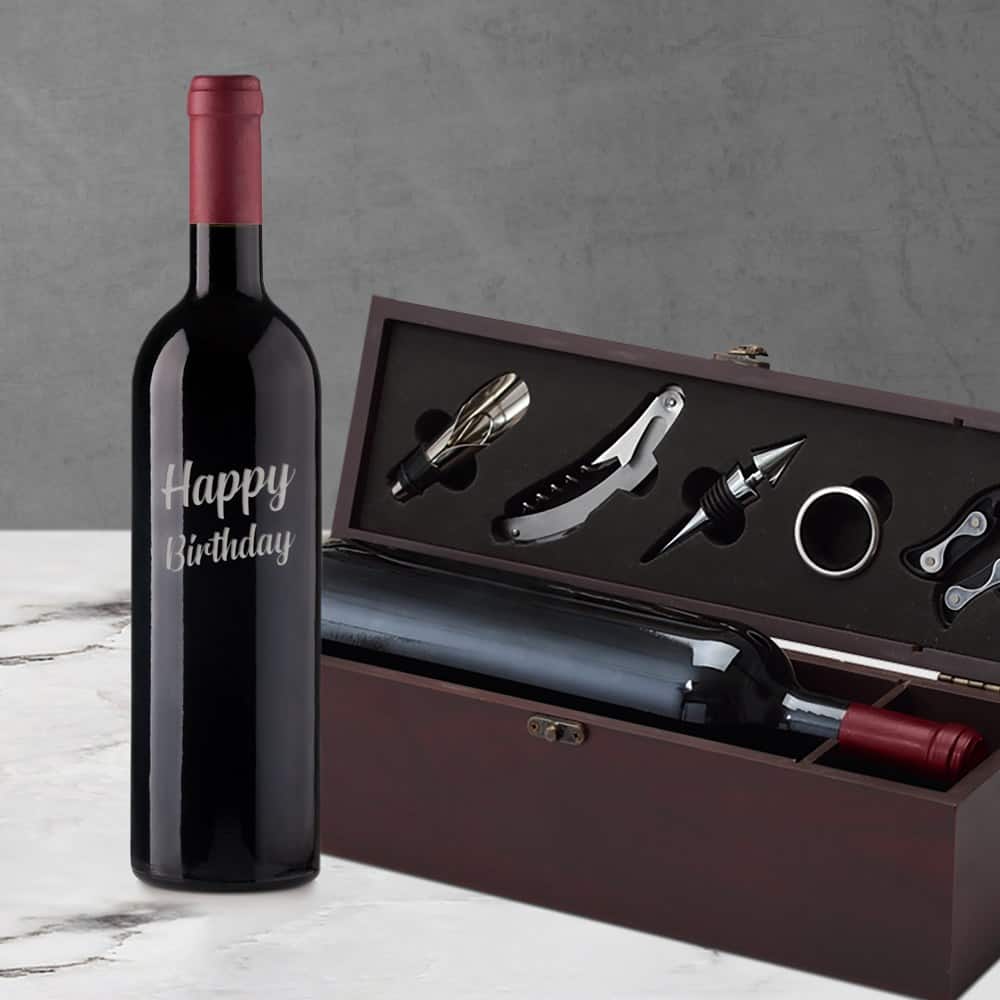 Custom Engraved Wine Bottles & Gifts