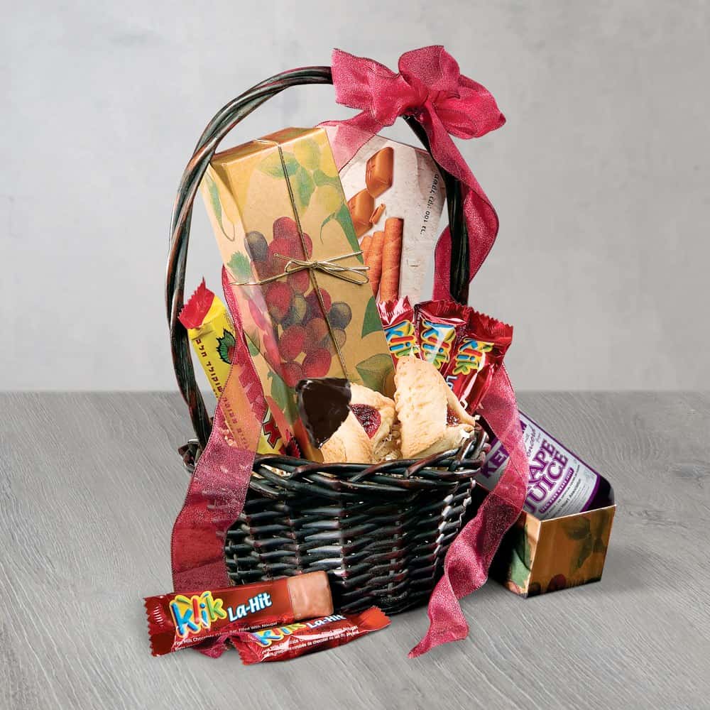 Scarlet Secrets Purim Gift Basket by