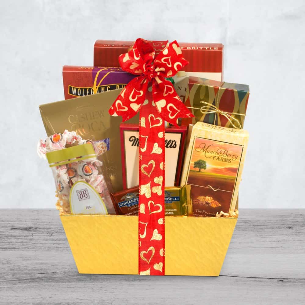 Valentines Day Appreciation Gift Basket by