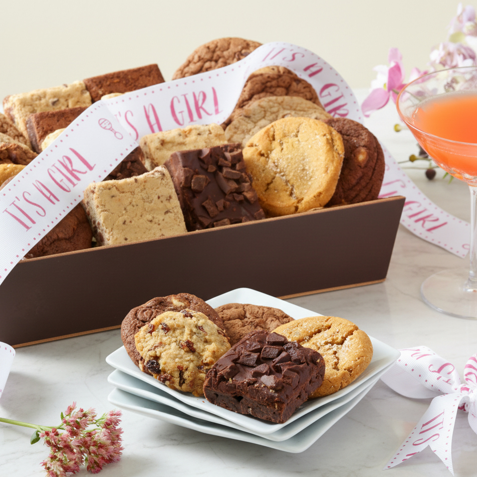 It's a Girl Bakery Basket