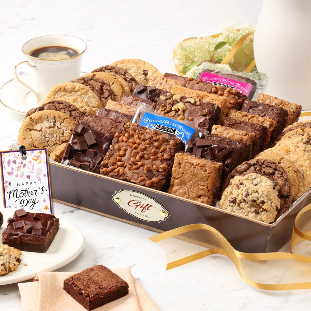 >Mothers Day Deluxe Bakery Gift Basket