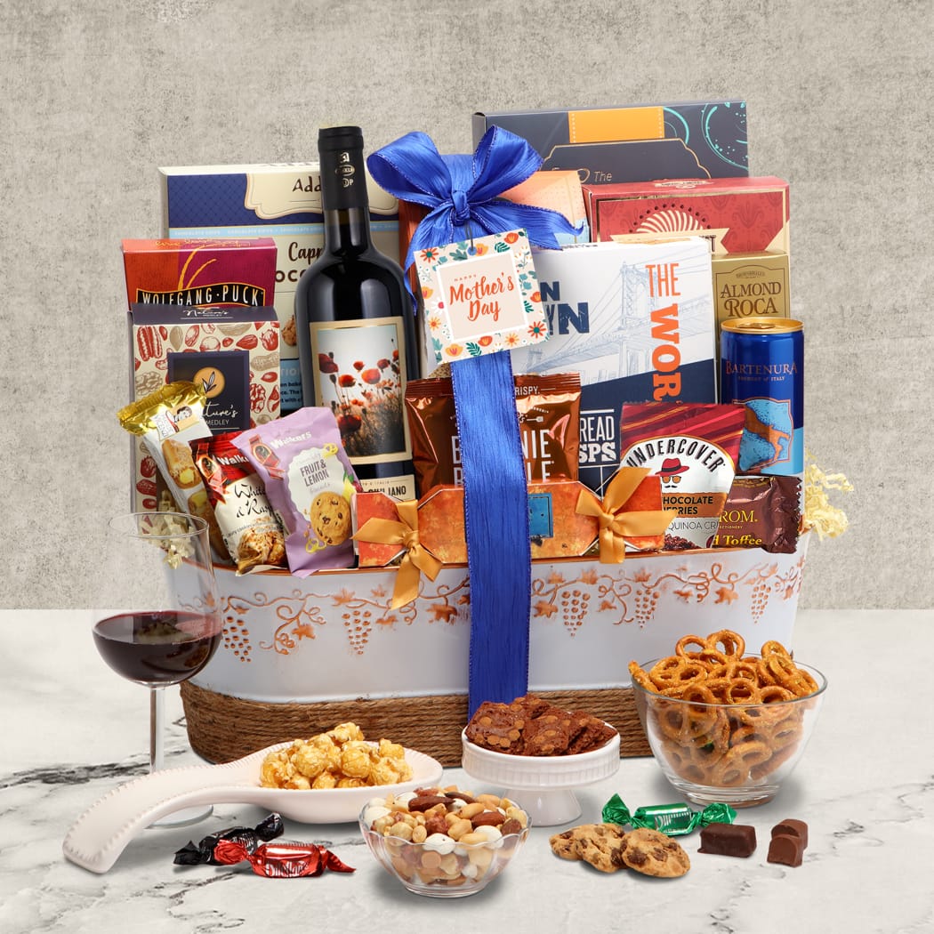 >Mothers Day Wine Duo Gift Basket