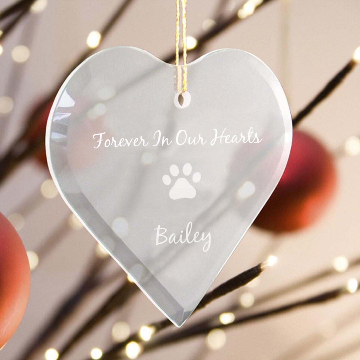 >Personalized Pet Memorial Ornament