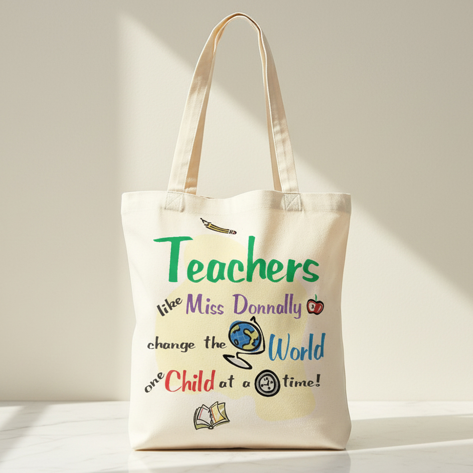 Personalized Tote Bag For Teachers