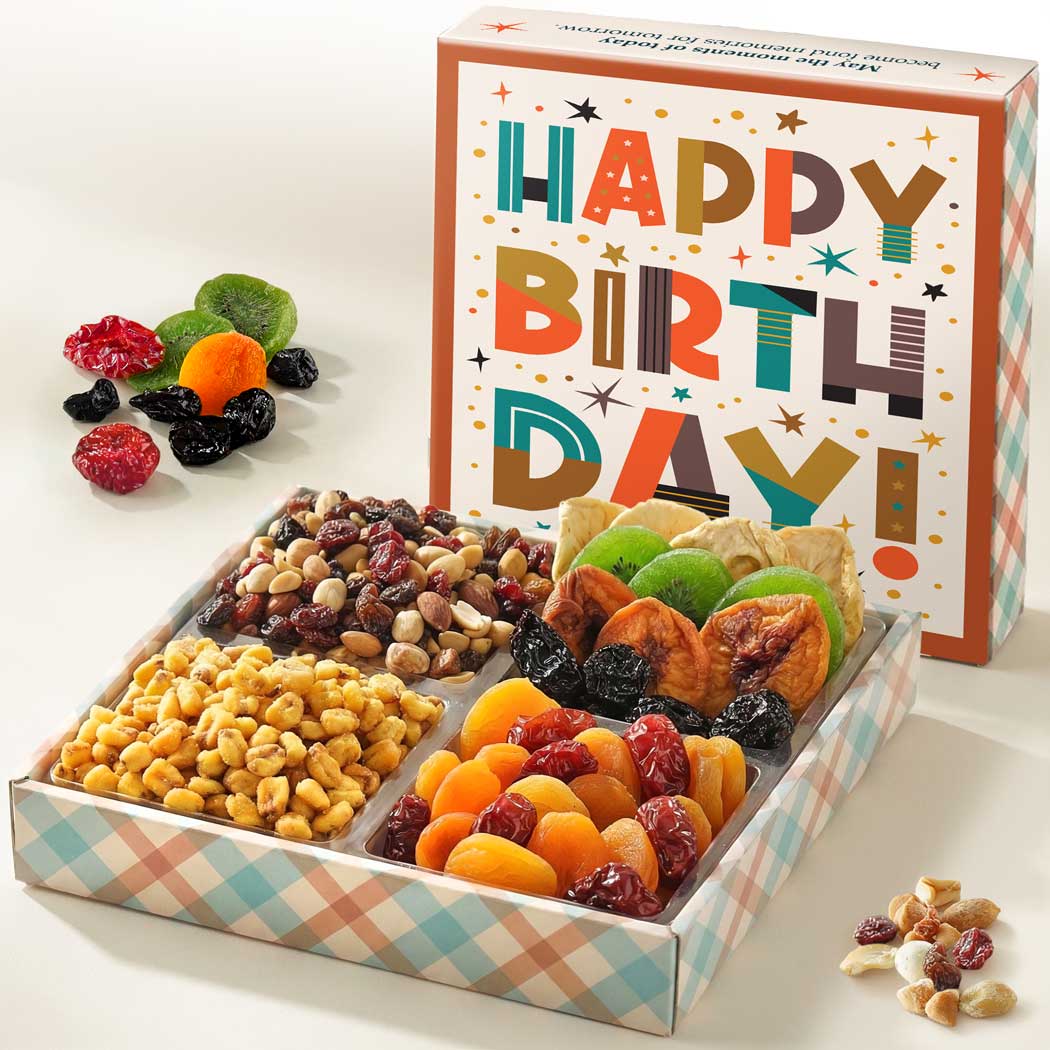 Premium Dried Fruit Birthday Assortment
