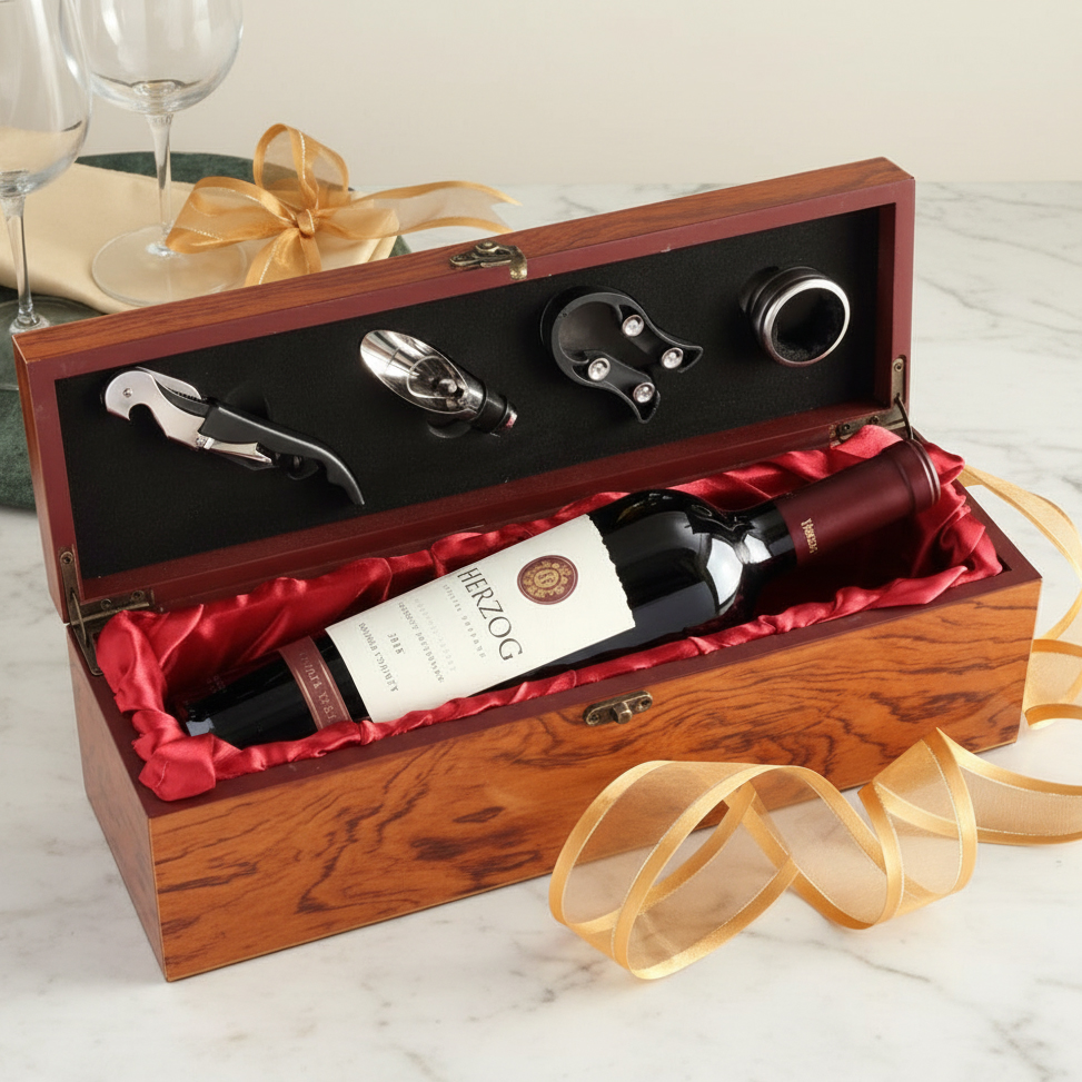 Premium Mahogany Wine Box