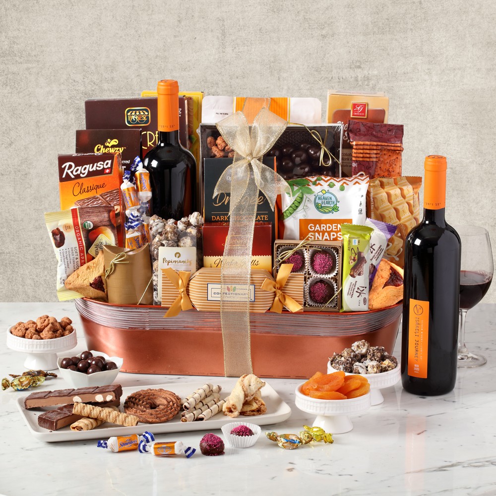 >Purim Brilliance Wine Gift Basket
