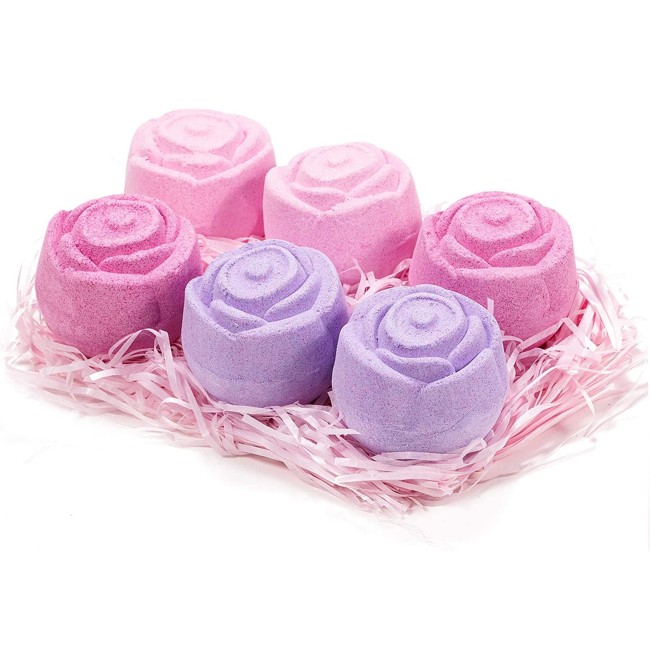 Buy our rosebud bath bombs gift box at