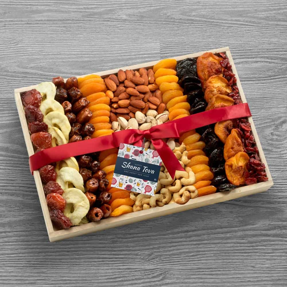 >Rosh Hashanah Dried Fruit Gift Tray