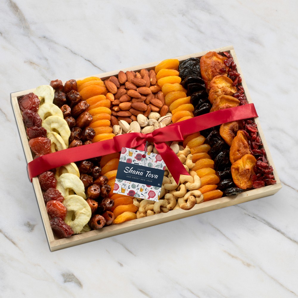 >Rosh Hashanah Dried Fruit Gift Tray