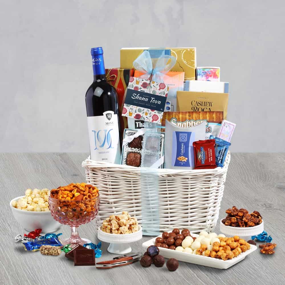 Rosh Hashanah Wine Basket
