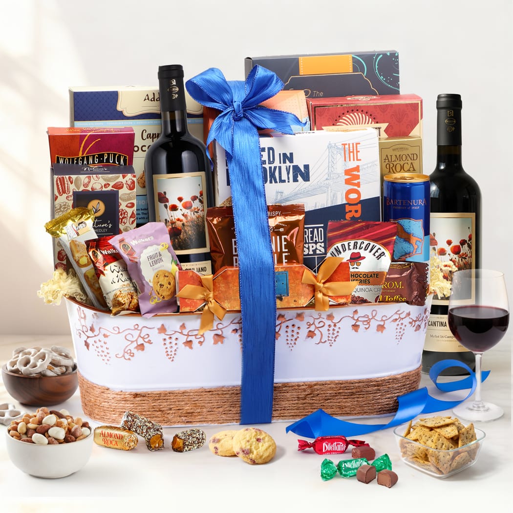 Royal Wine Gift Basket