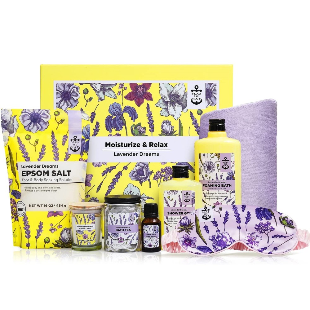 >Seas the Day Lavender Gift Set