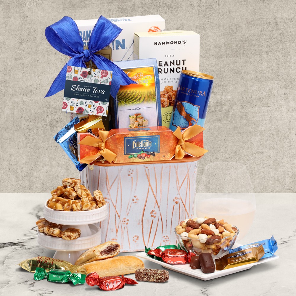 >Shana Tova Moscato Wine Basket