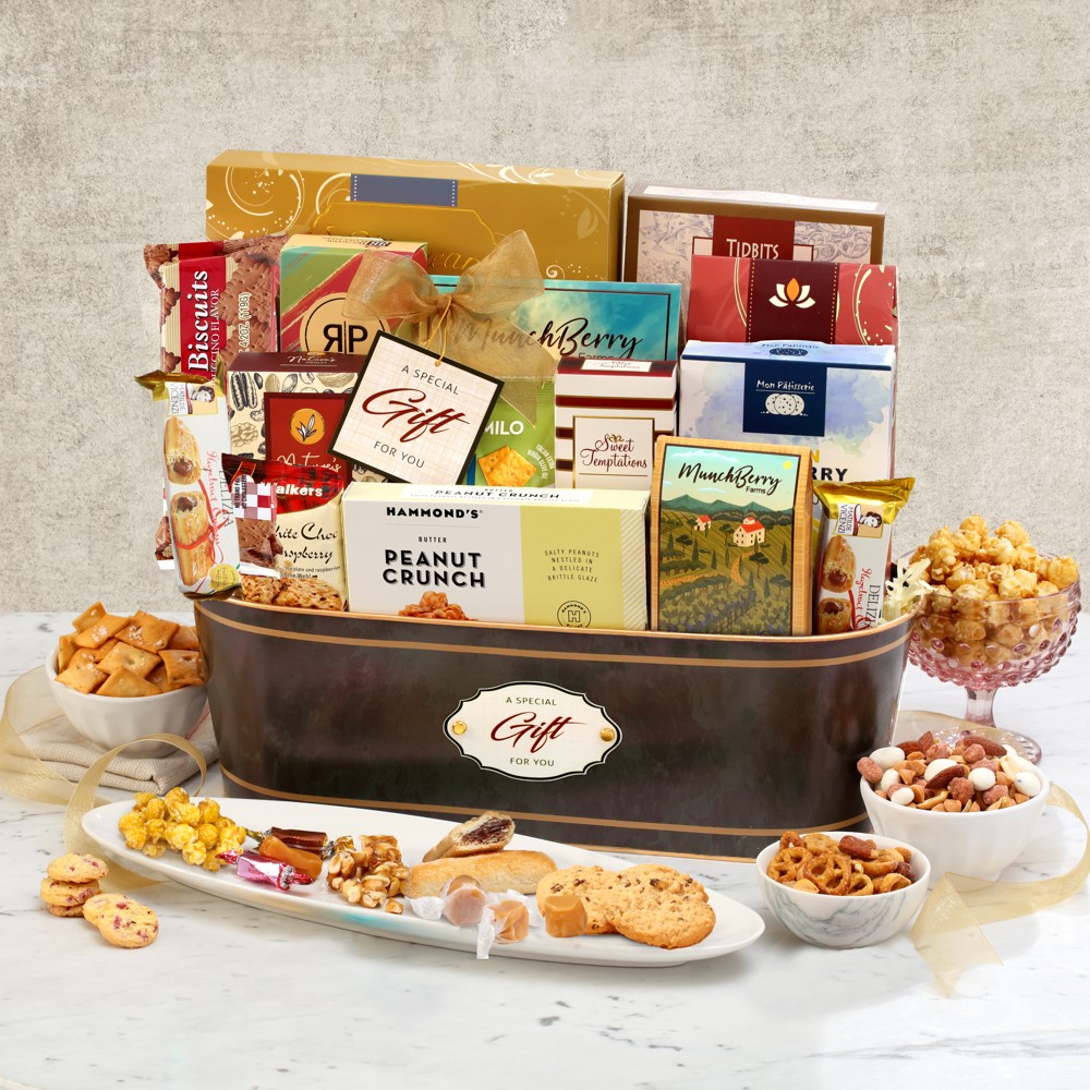 Buy our signature gourmet gift basket at