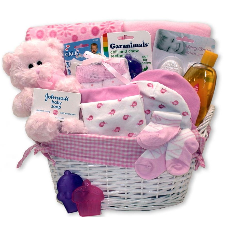 Buy our simply baby necessities basket at