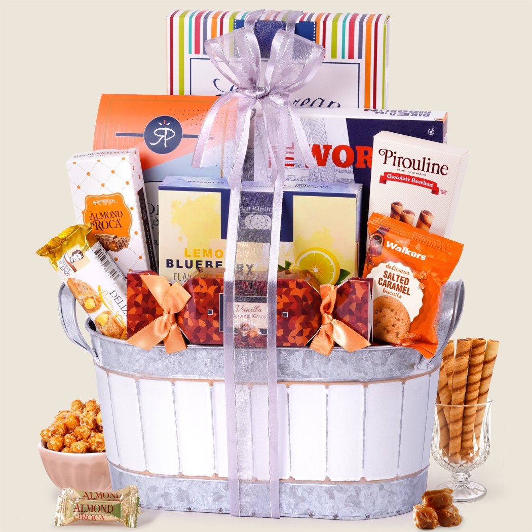 >Sweet Sensations Gift Basket