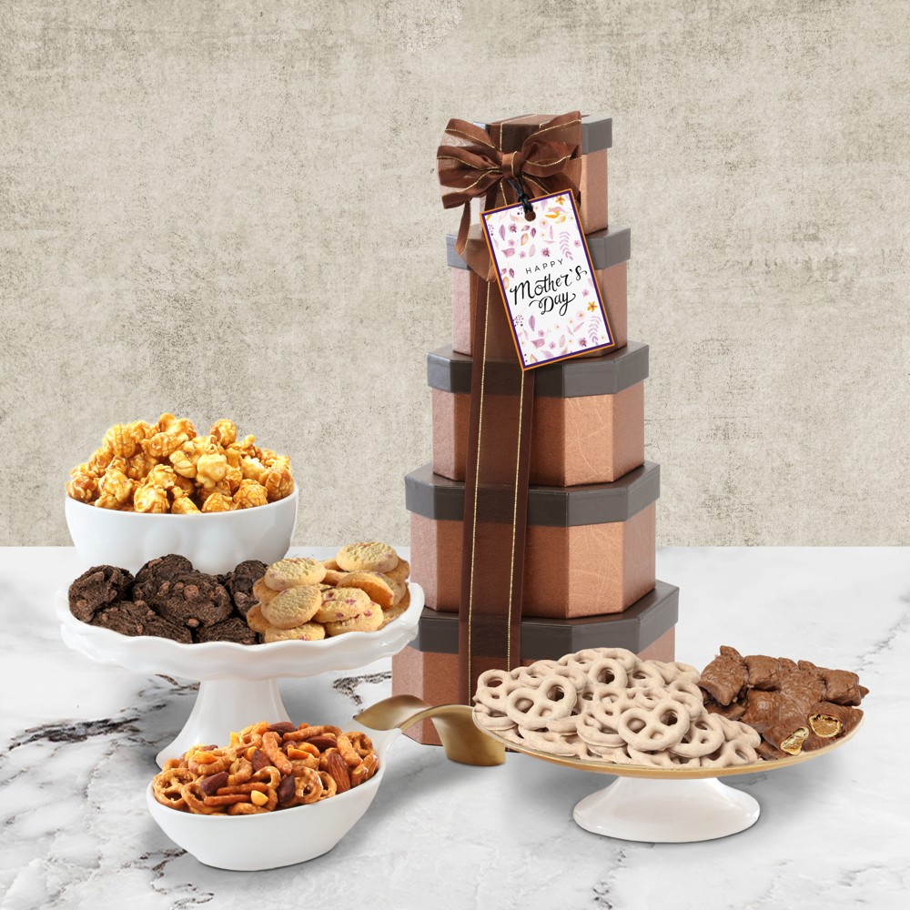 >Sweet Wishes Gift Tower for Mother's Day
