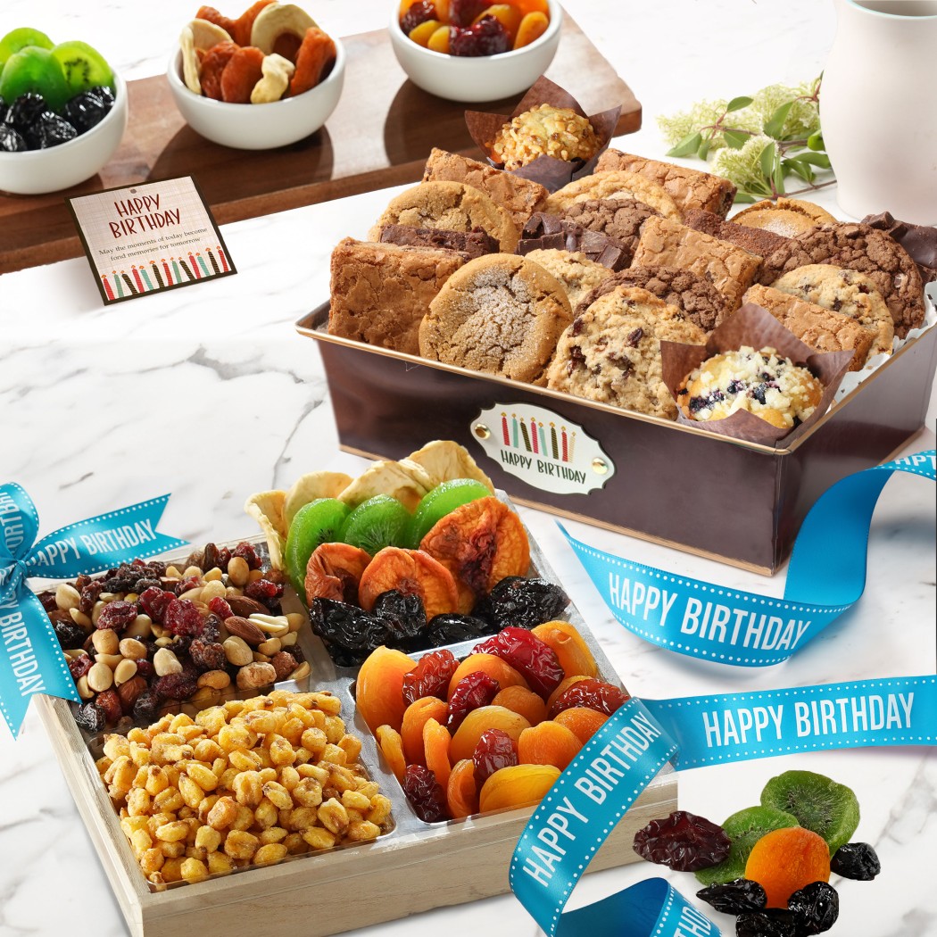 >Birthday Bakery and Dried Fruit Duo