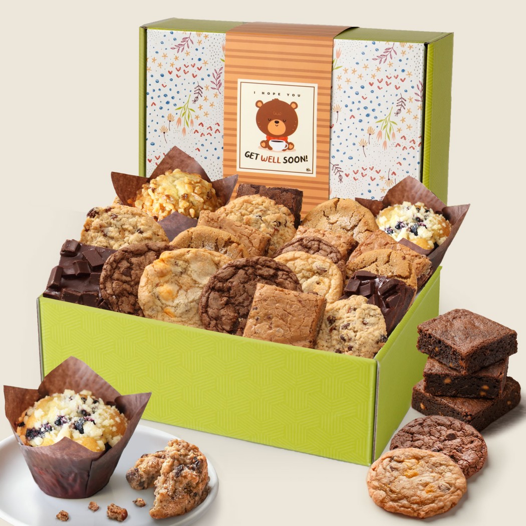 >Get Well Soon Pastry Gift Box