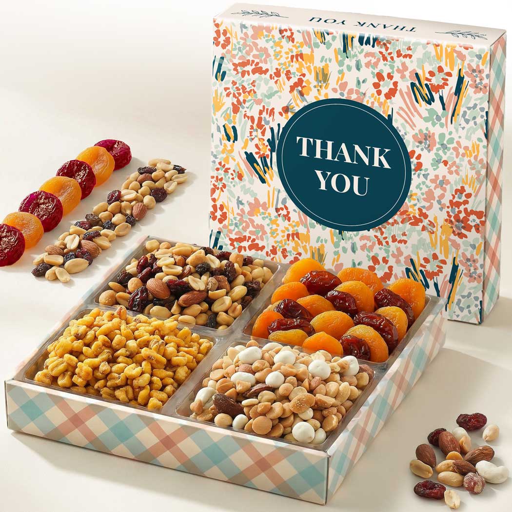 Thank You Hearty Dried Fruit & Nut Tray