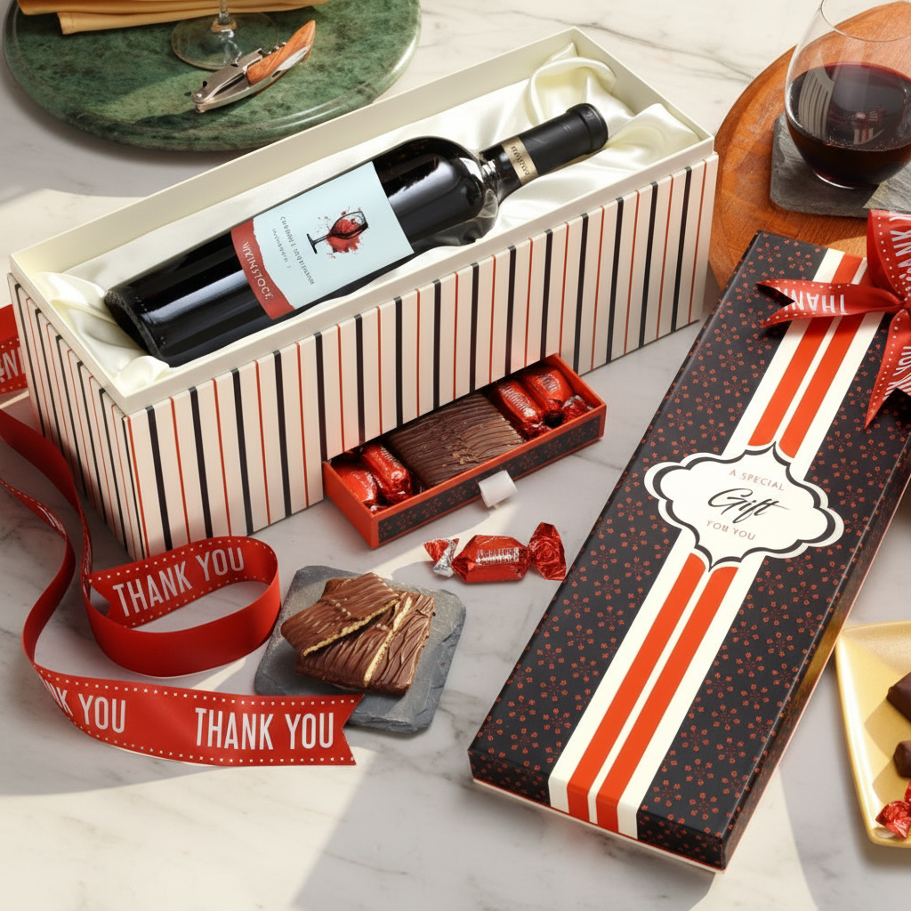 Thank You Wine & Chocolate Gift