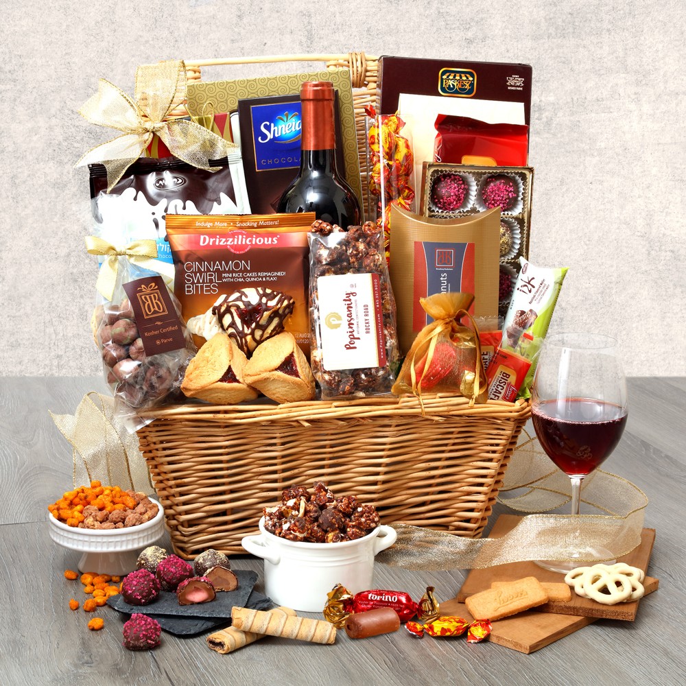 >The Entrepreneur Wine Basket