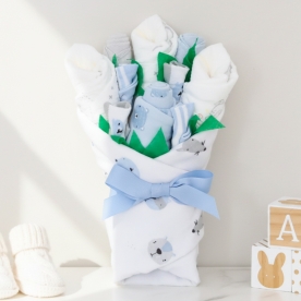 Baby Boy Layette Bouquet