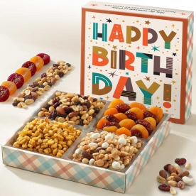Birthday Hearty Dried Fruit & Nut Tray