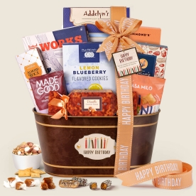 Birthday Snacks Gift Basket