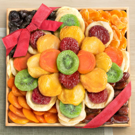 Blooming Floral Dried Fruit Tray