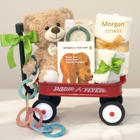 Brown Bear Baby Wagon