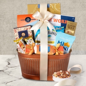 Cheerful Treats Gift Basket
