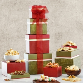 Christmas Thinking of You Gift Tower