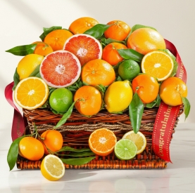 Congrats Citrus Fruit Basket