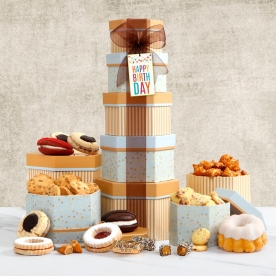Deluxe Birthday Bakery Gift Tower
